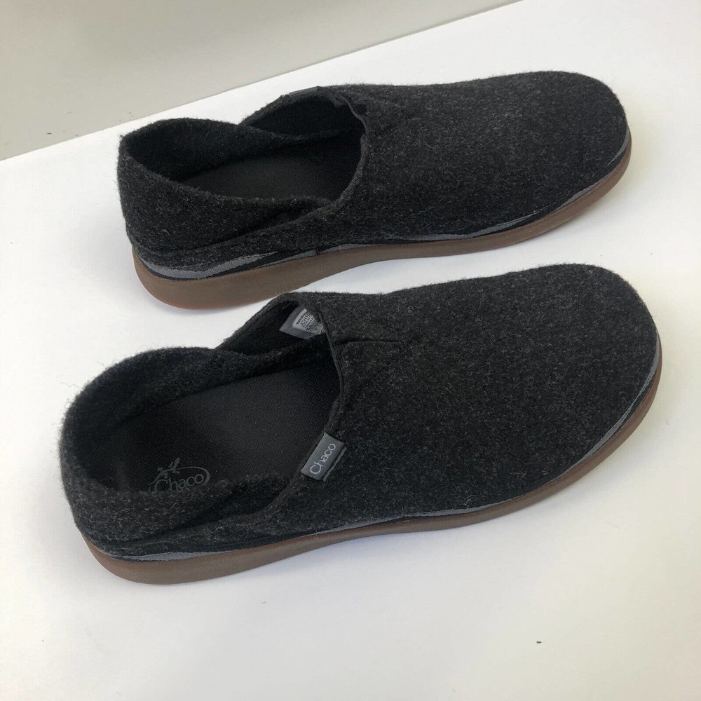 Chaco Revel Slip On Sneaker Black Comfort Casual Loafer Men's Size 10 - Picture 8 of 11